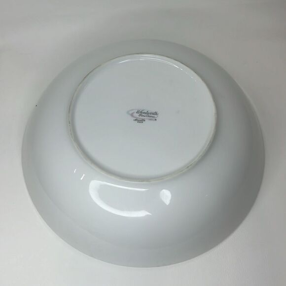 Wentworth Fine China Japan Gold Trim 9 1/4 In Serving Bowl 2 1/4 In Tall 8905 - Picture 3 of 7